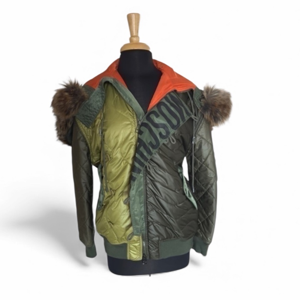 MOSCHINO Couture Nylon Bomber Jacket